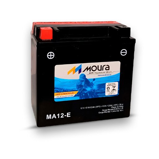 BATERIA PARA MOTO MOURA ma12-E